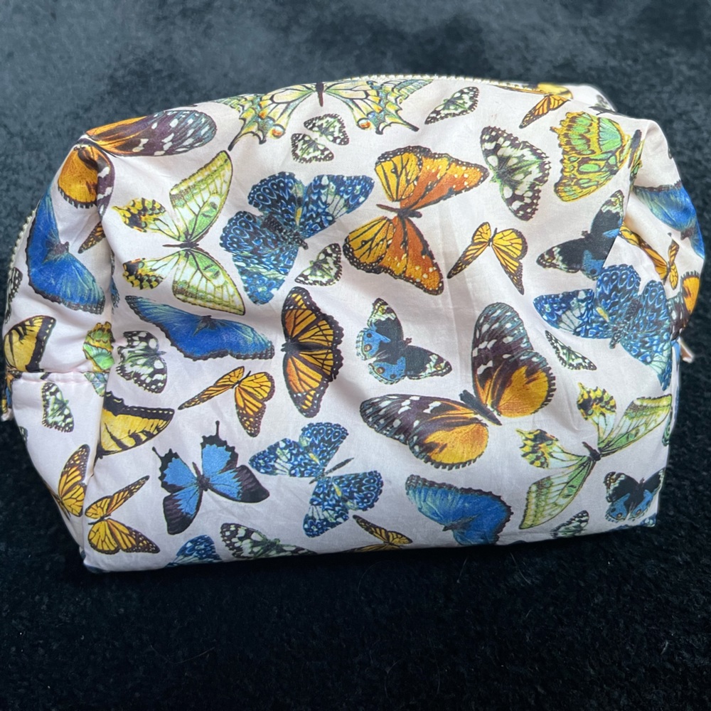Butterfly cosmetic case